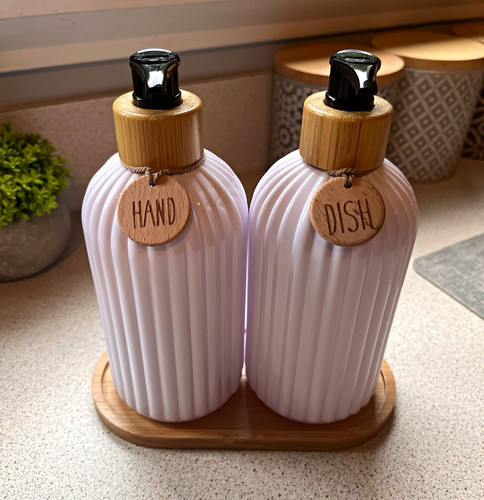 Refillable soap dispensers - 2x,