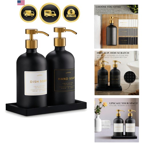 Glass soap dispenser - soap, 2