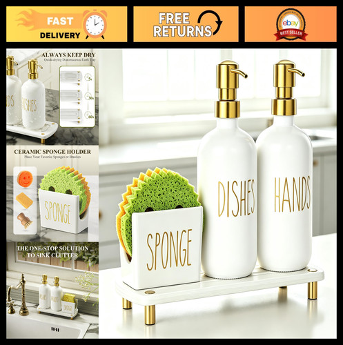 Soap dispenser set with - dispenser,