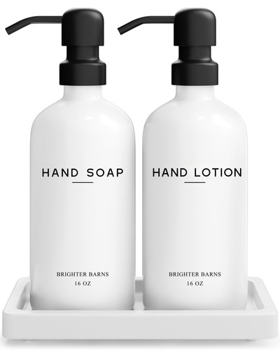 White glass soap - glass,