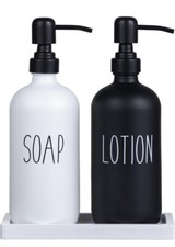 Bathroom Soap Dispenser Set