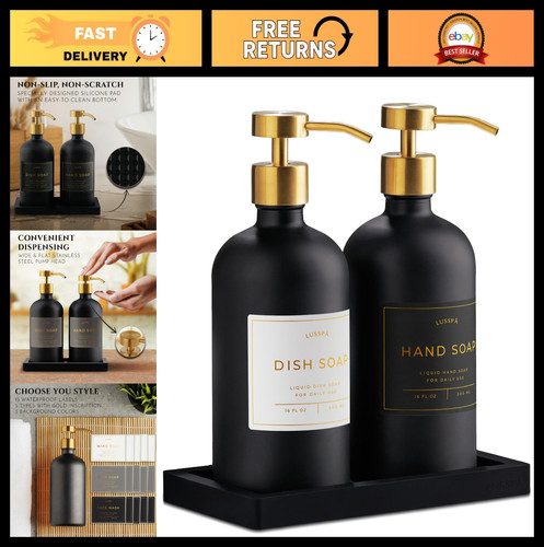 Stylish glass soap dispenser - stylish,