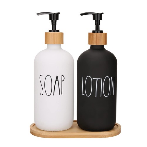 Soap dispenser bathroom - dispenser, set