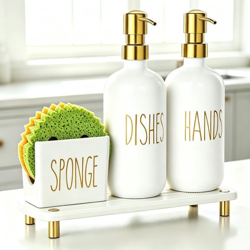 Ceramic kitchen soap - ceramic,