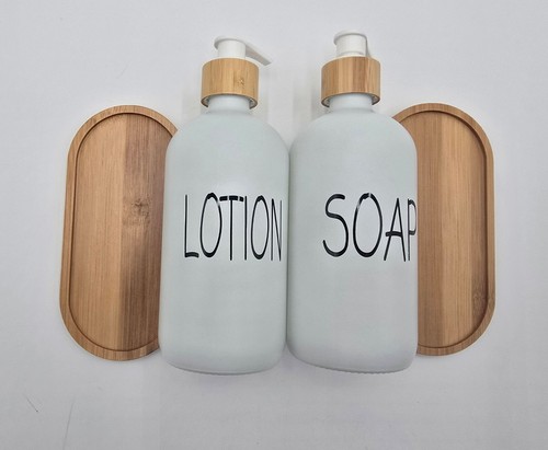 Soap lotion dispenser set - soap,