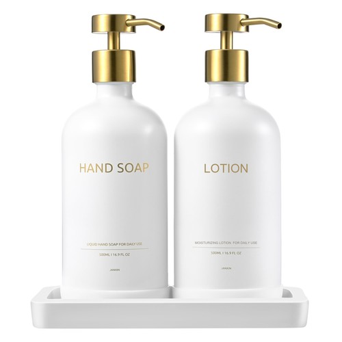 Glass kitchen soap dispenser - soap,