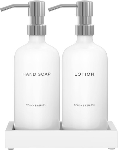 Soap dispenser bathroom set - set,