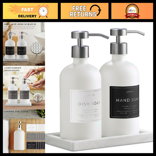 Glass soap dispenser - glass, 2