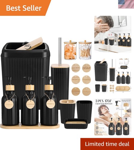 Bathroom accessories set - bathroom, 17pcs