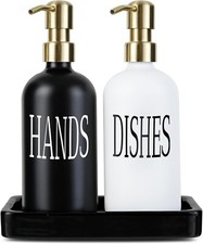 Kitchen Glass Soap Dispenser
